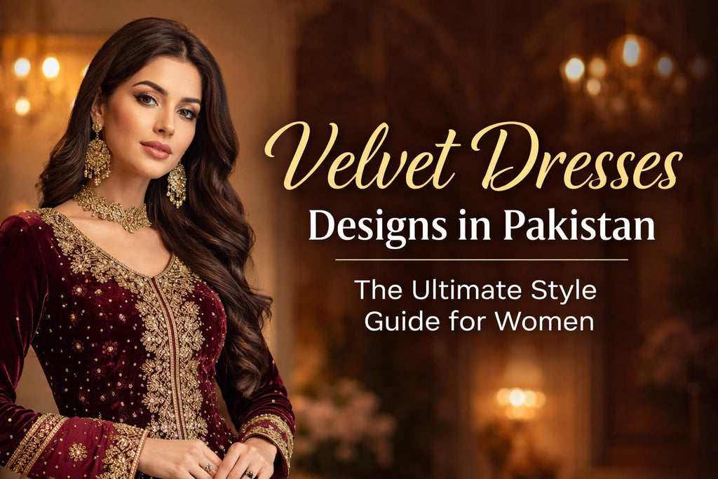 Velvet Dresses Designs in Pakistan The Ultimate Style Guide for Women