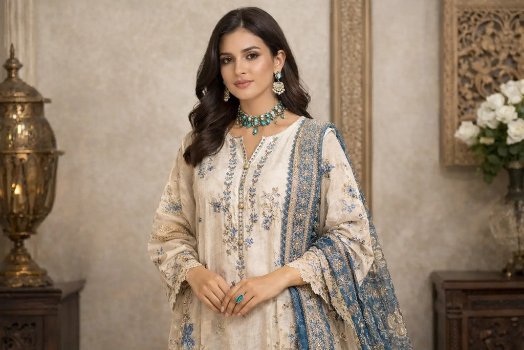 Pakistani Linen Dresses: Elegance Redefined for the Modern Workplace