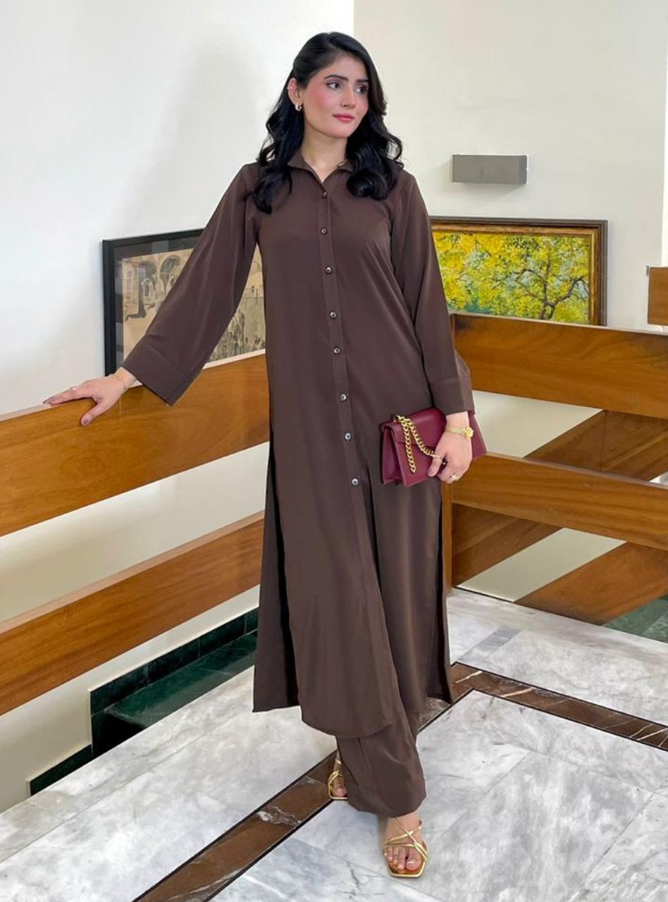 Mocha Grace Co-ord Set