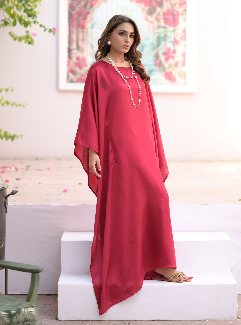 Silk Kaftan Dress Silk Kaftan Dress