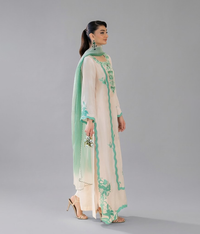 Ivory Teal Whisper